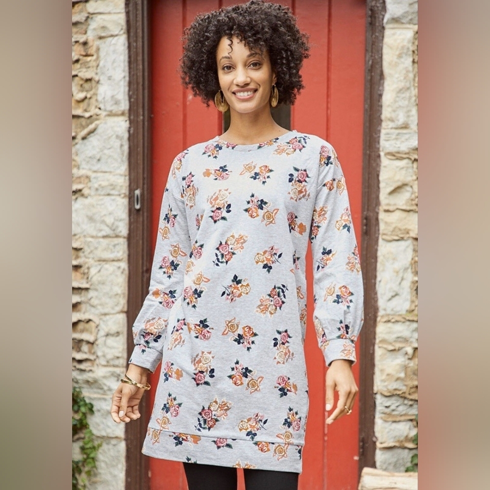 Womens Matilda Jane Moments with you Perfectly Cozy Tunic size Large NWT